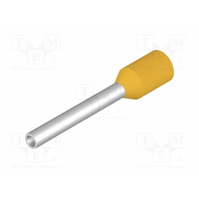 WEIDMÜLLER Tip: bootlace ferrule; insulated; copper