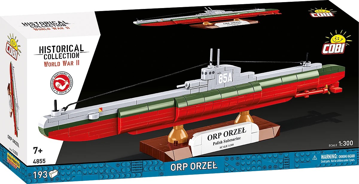 Cobi Klocki Blocks ORP Eagle 193