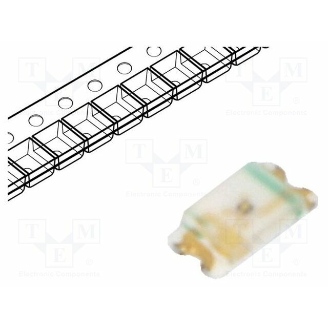 ROHM SEMICONDUCTOR LED; green; SMD; 0603