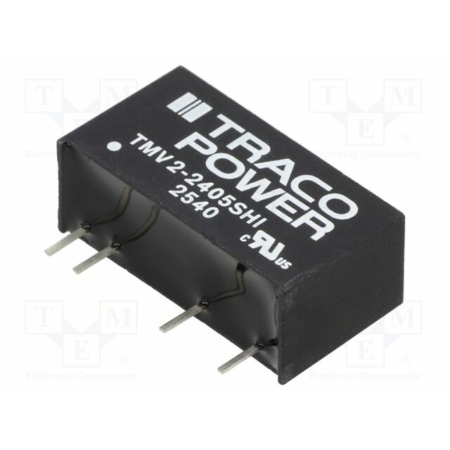 TRACO POWER Converter: DC/DC; 2W; Uin: