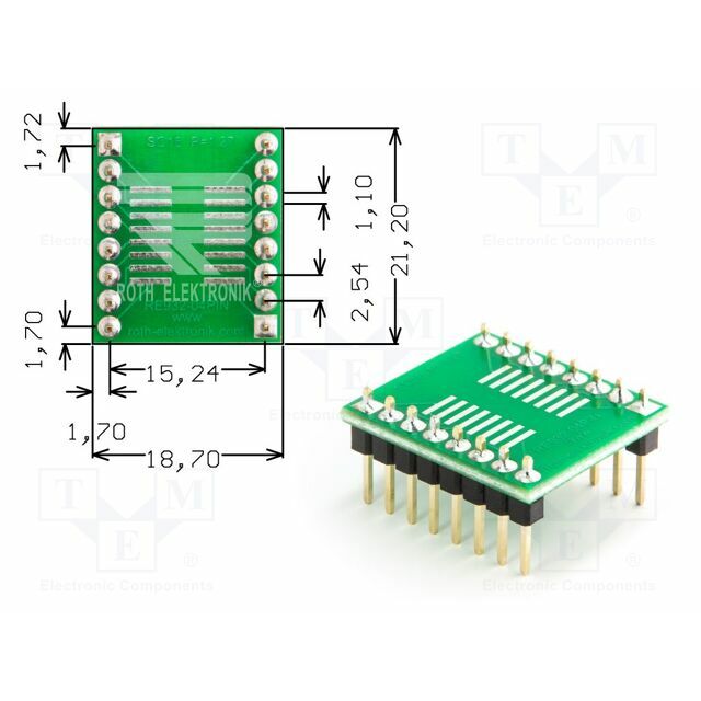 ROTH ELEKTRONIK GMBH Board: universal; double