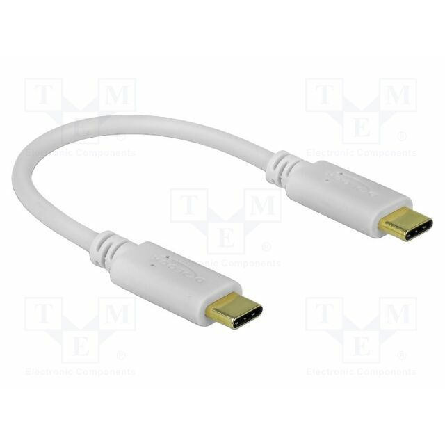 Cable; USB C plug,both sides