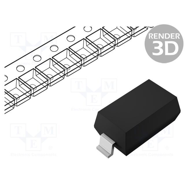 DC COMPONENTS Diode: Zener; 0.5W
