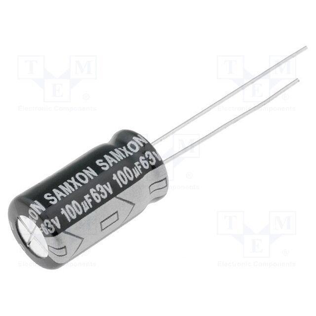 SAMXON Capacitor: electrolytic; low ESR; THT