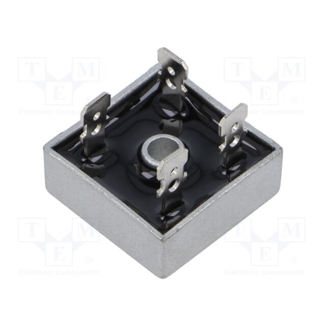 DC COMPONENTS Bridge rectifier: single-phase; Urmax:
