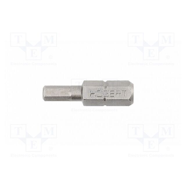 HÖGERT TECHNIK Screwdriver bit; hex key