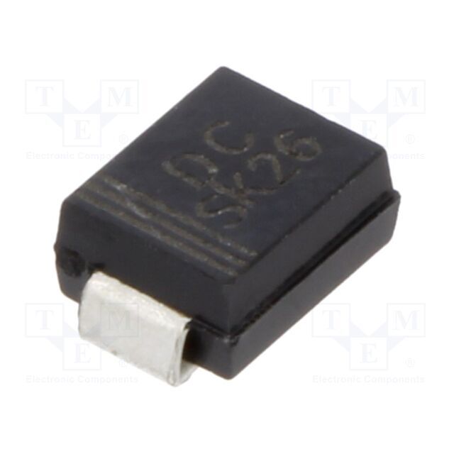 DC COMPONENTS Diode: Schottky rectifying; SMB