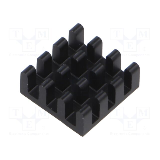 STONECOLD Heatsink: extruded; grilled; black; L: