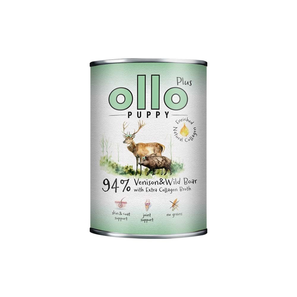 OLLO Plus Puppy Kolagen Venison and
