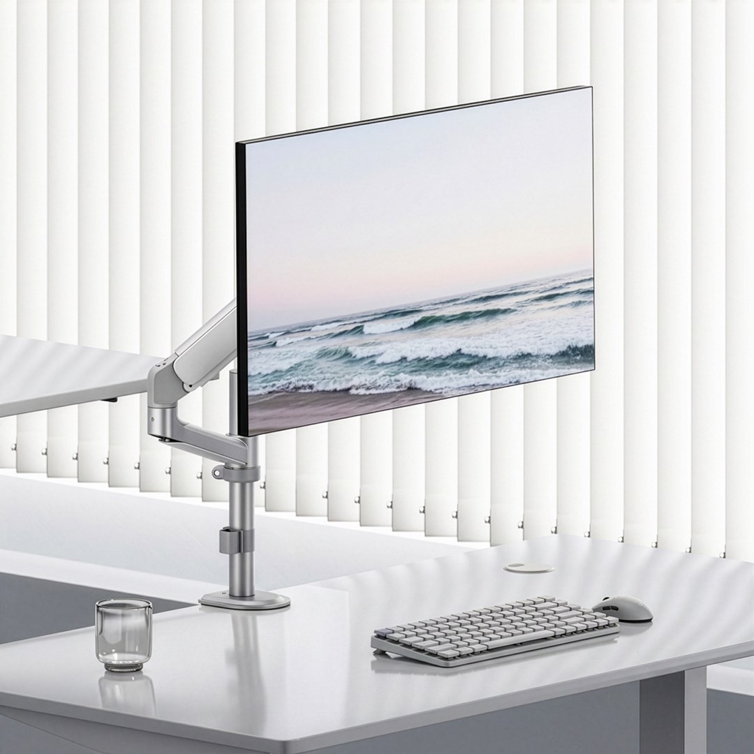 Ergo Office Monitor Mount/Hanger, Gas Spring