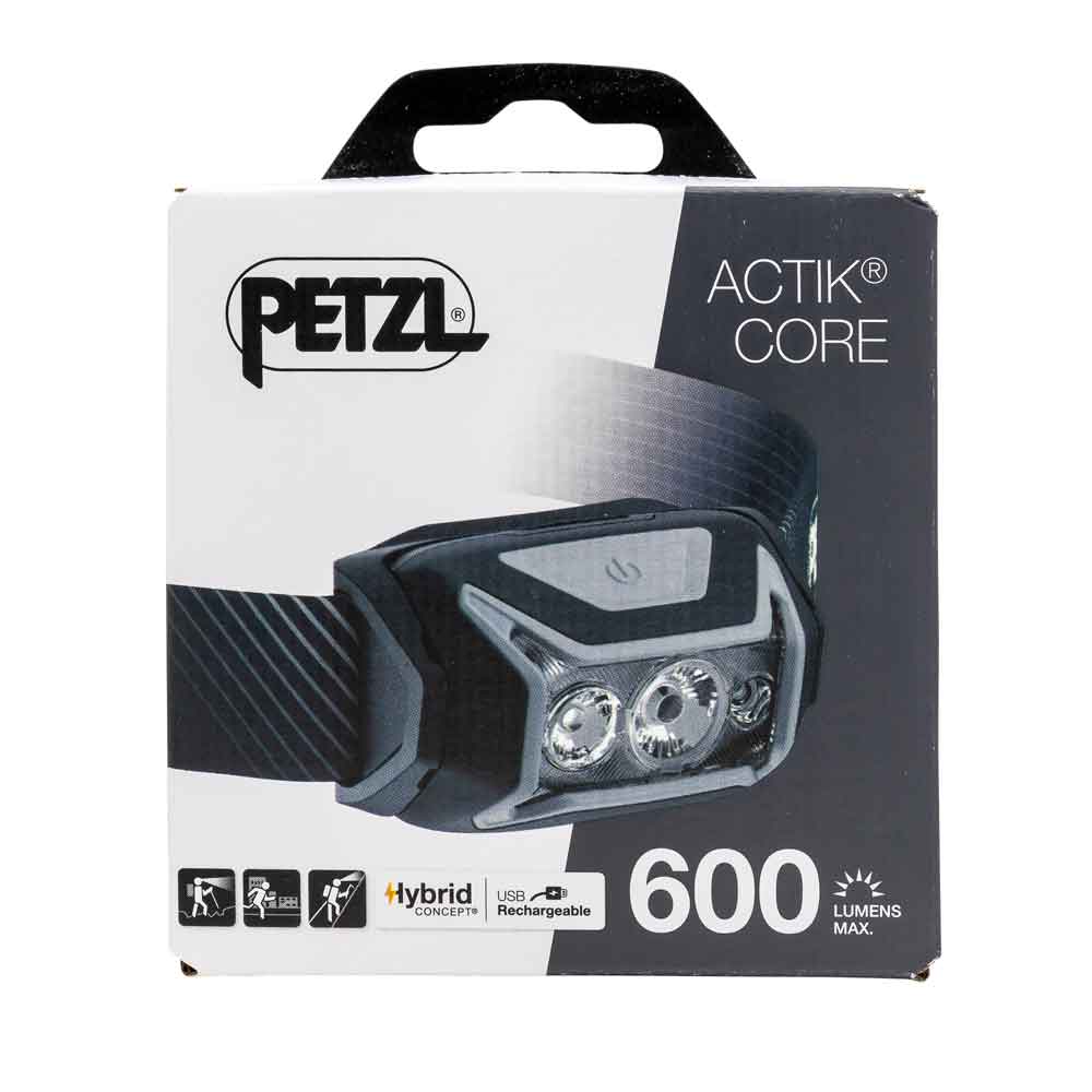 Petzl E065AA00 Actik Core Lamp Grey