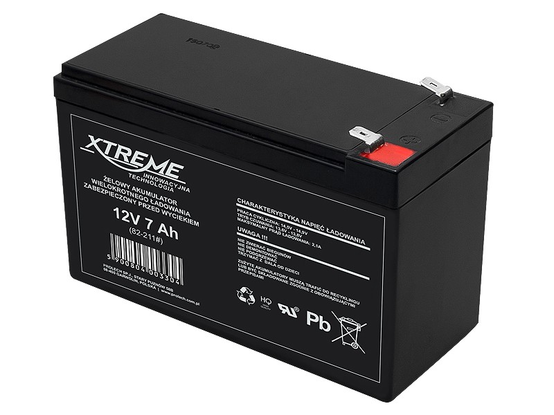 BLOW Gel Battery 12V 7.0Ah