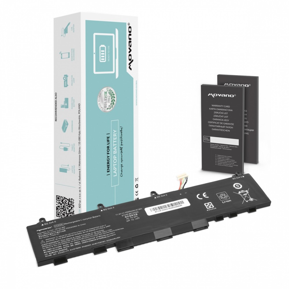 Bateria CC03XL do HP EliteBook 830