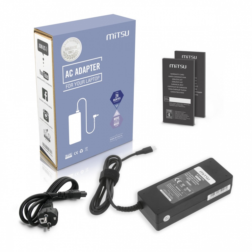 Zasilacz ładowarka do laptopa 90W USB-C