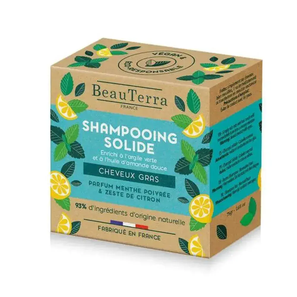 Beauterra Solide Champú De Menta y