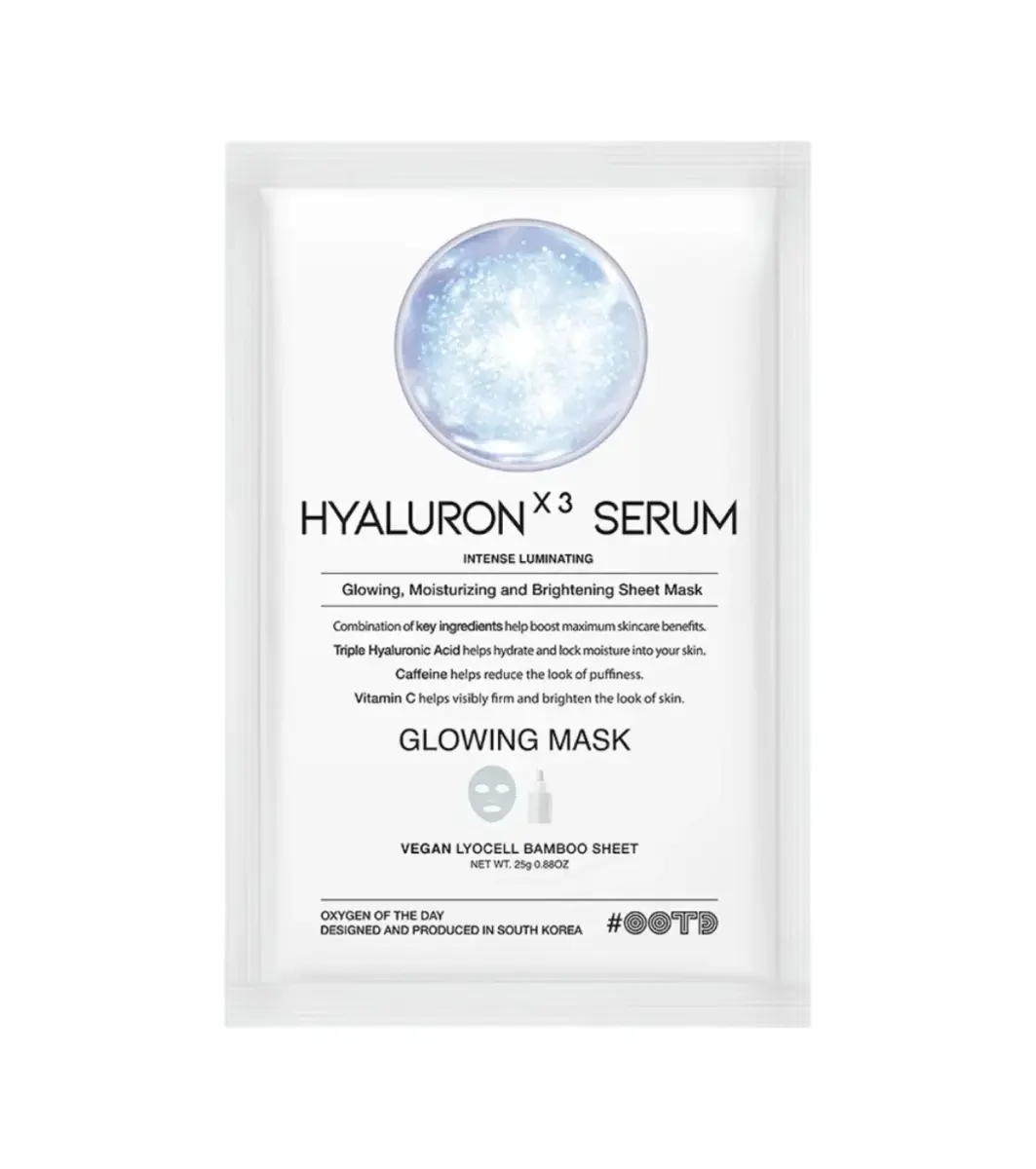 #OOTD, Hyaluron x3 Serum, Illuminating, Sheet