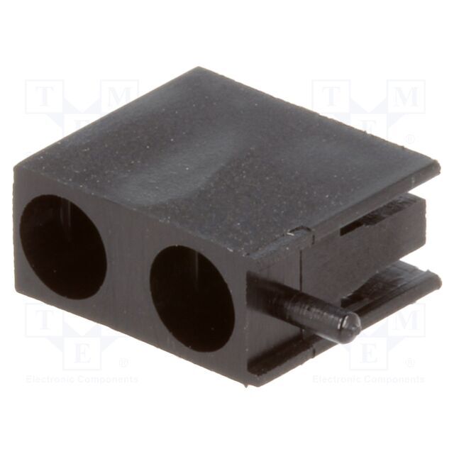 FIX&FASTEN LED housing; 3mm; polyamide; angular