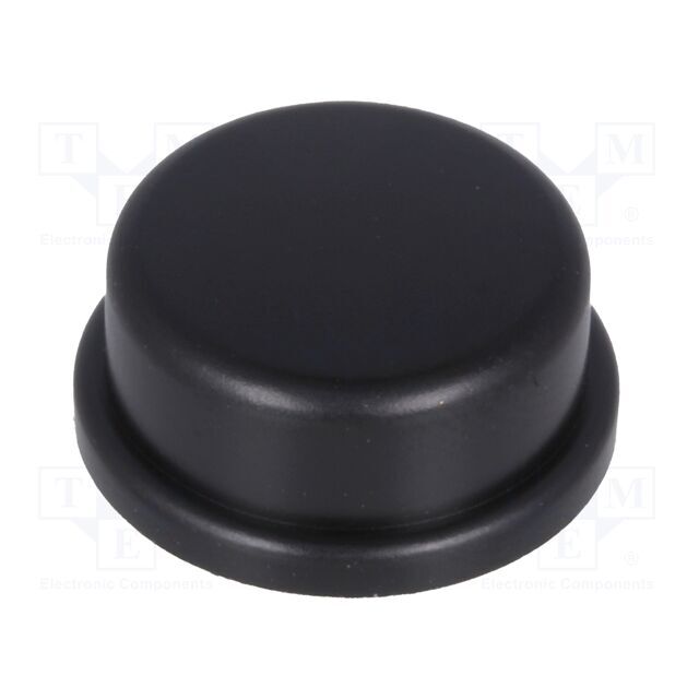 NINIGI Button; round; black; Ø13mm |