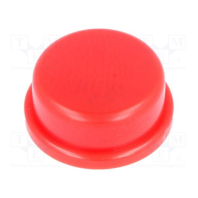 NINIGI Button; round; red; Ø13mm |