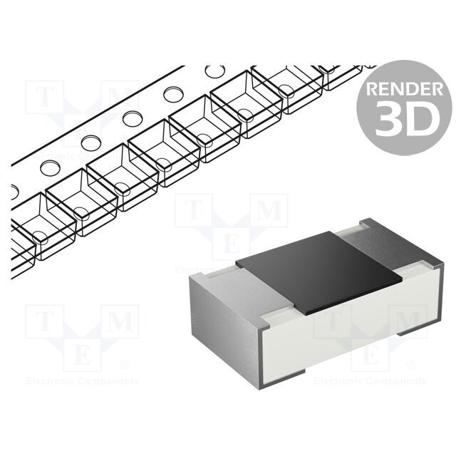 PANASONIC Resistor: thin film; 47.5Ω