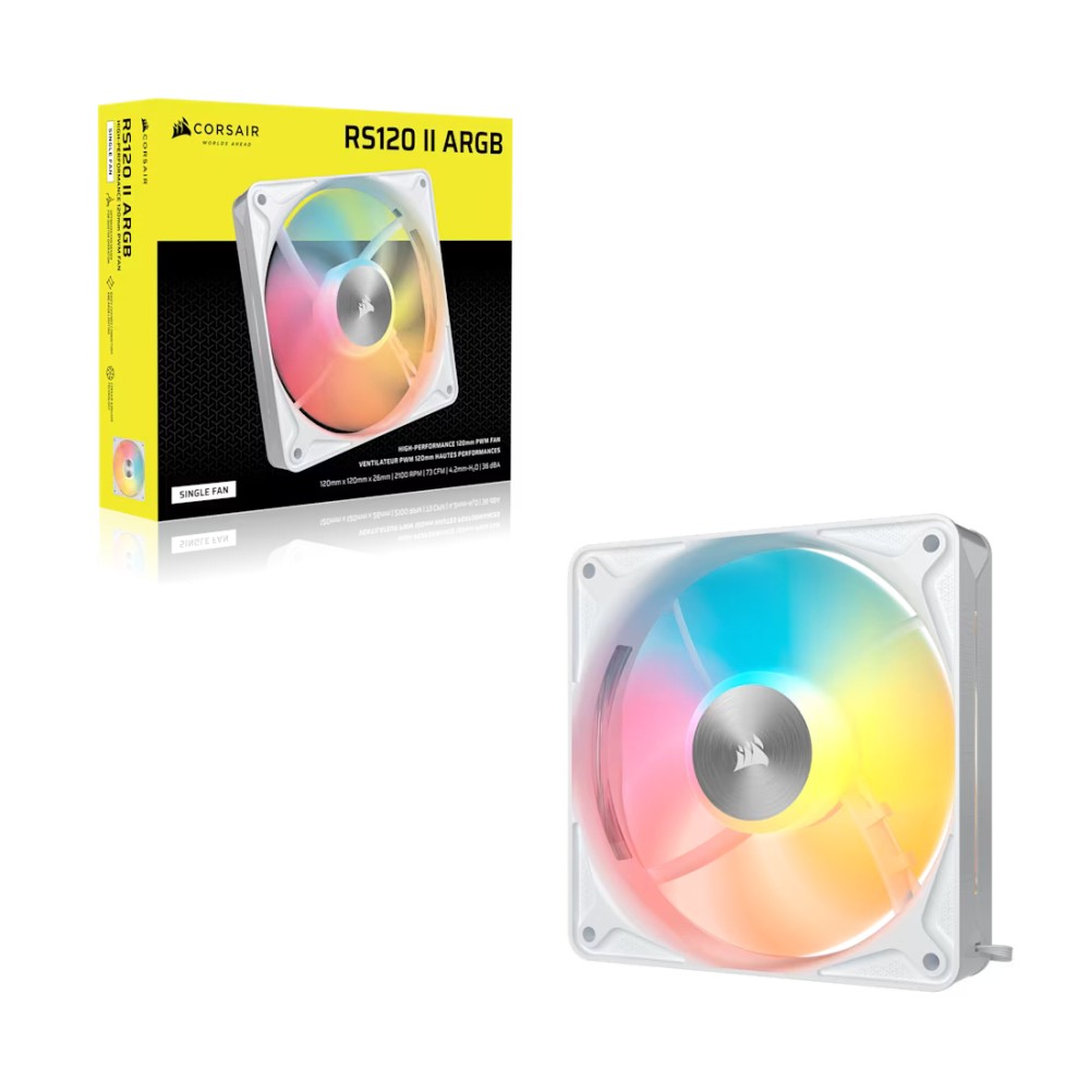 CORSAIR Fan RS120 II ARGB 120mm