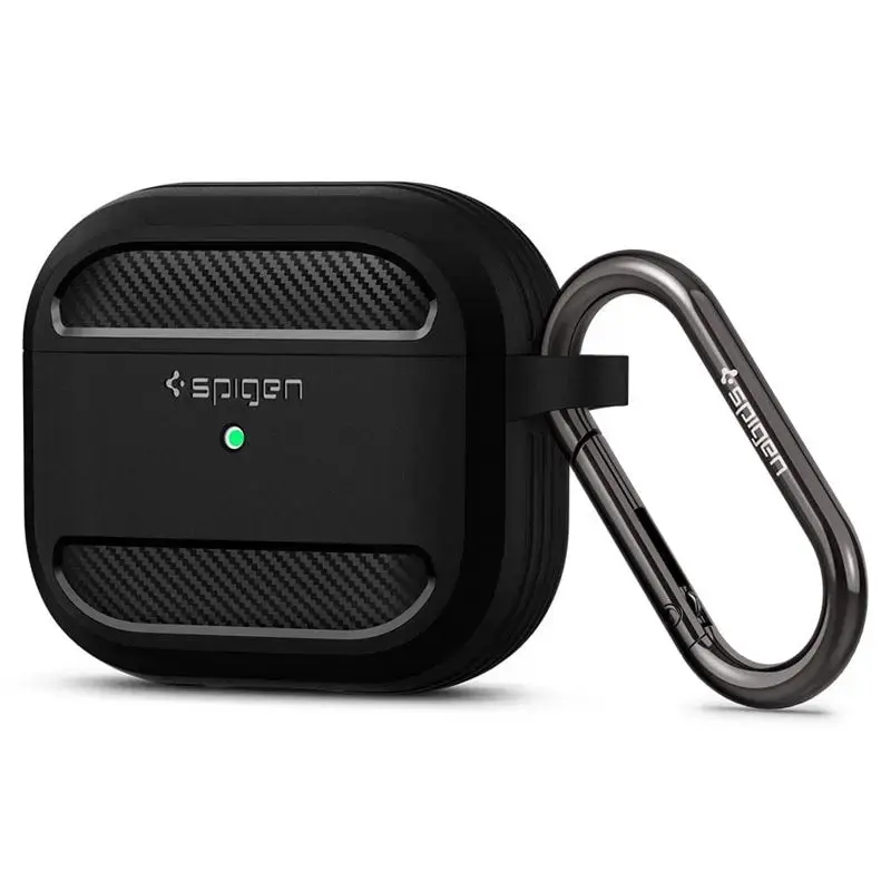Spigen Rugged Armor, black - AirPods