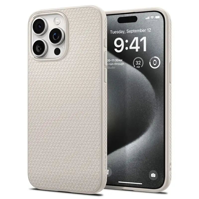 Spigen Liquid Air, natural titanium -
