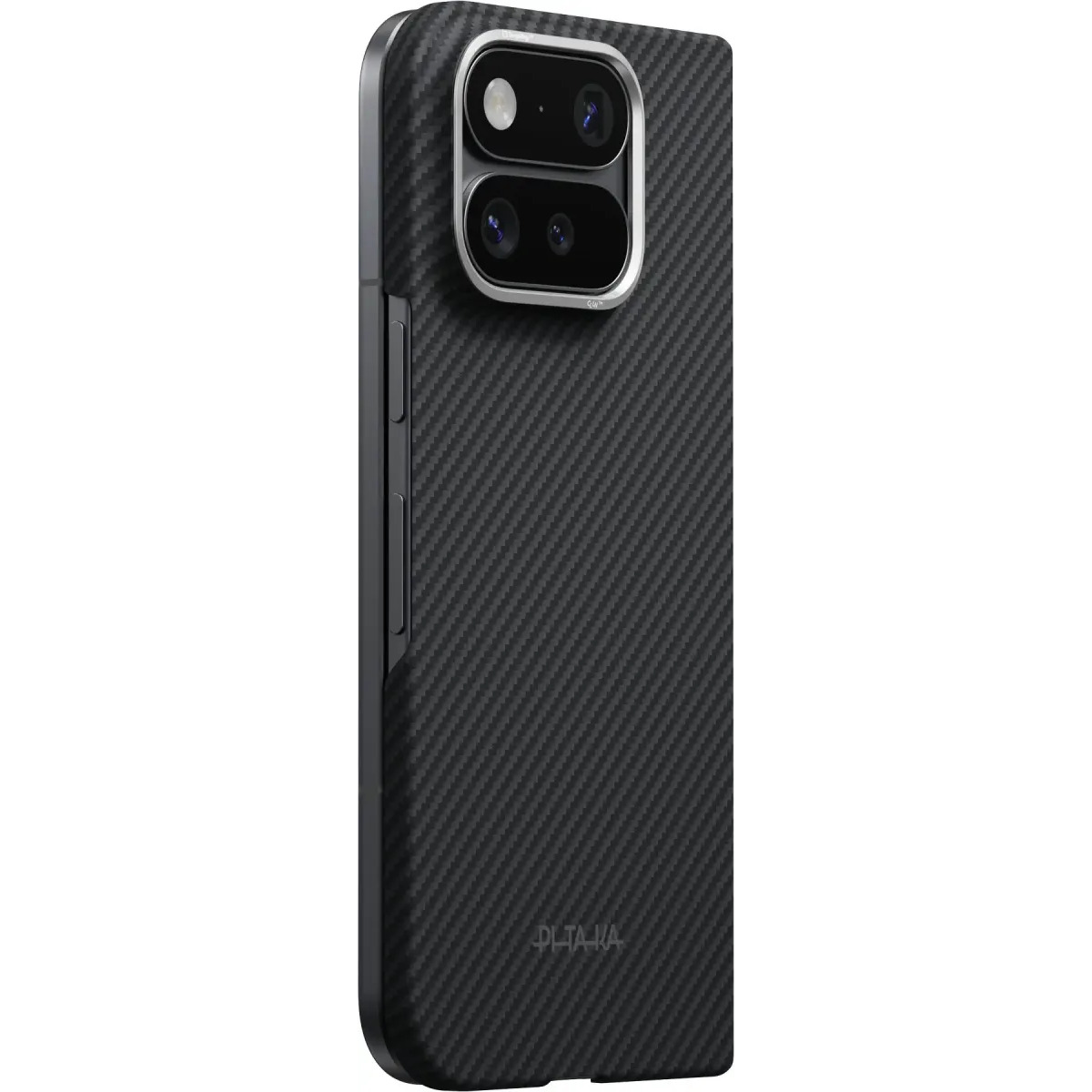 Pitaka Edge Case, Back Cover, Black/Grey