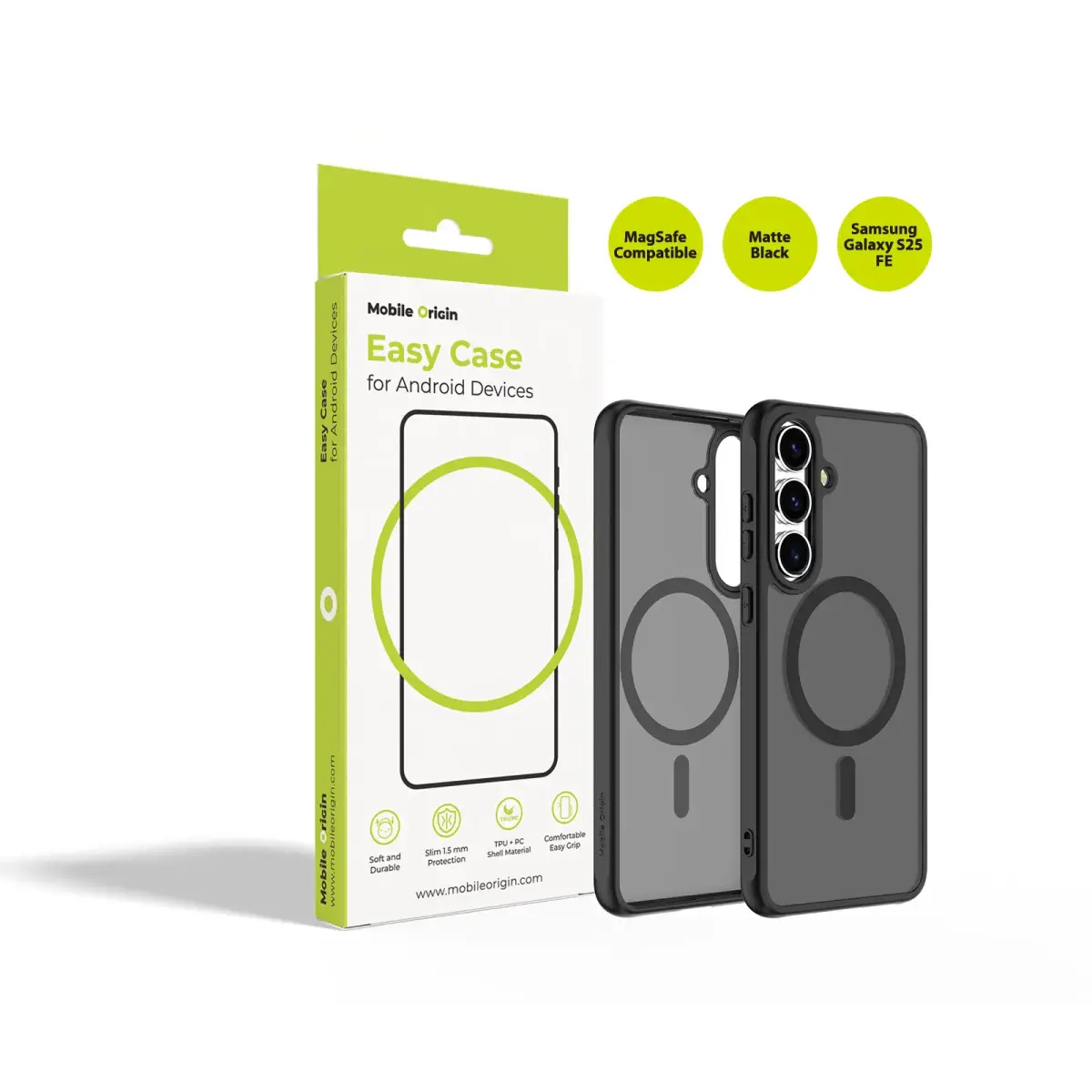 Mobile Origin Easy Case, MagSafe, Matte