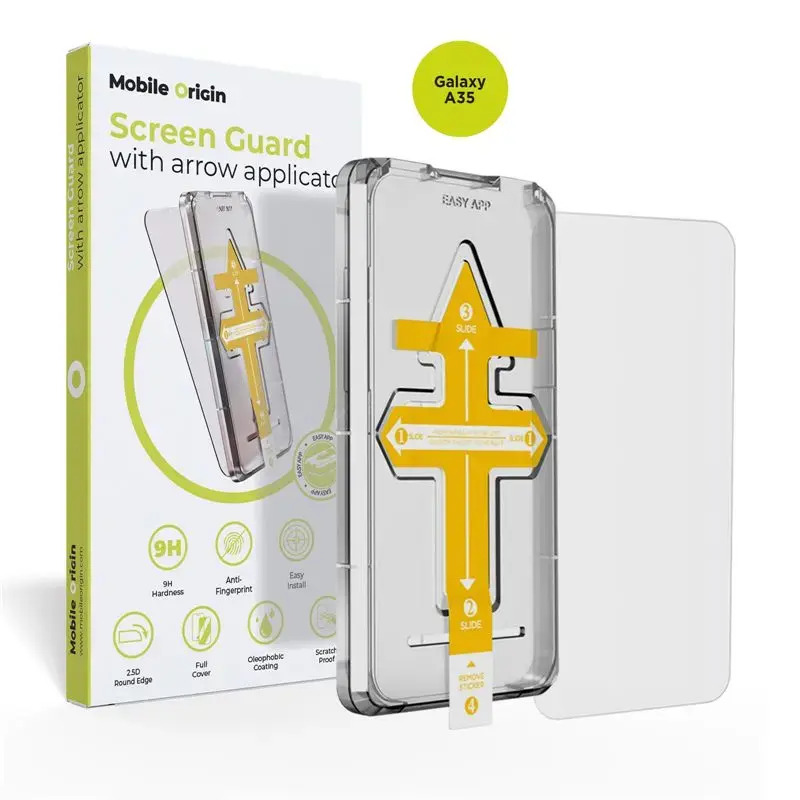 Mobile Origin Screen Guard with arrow