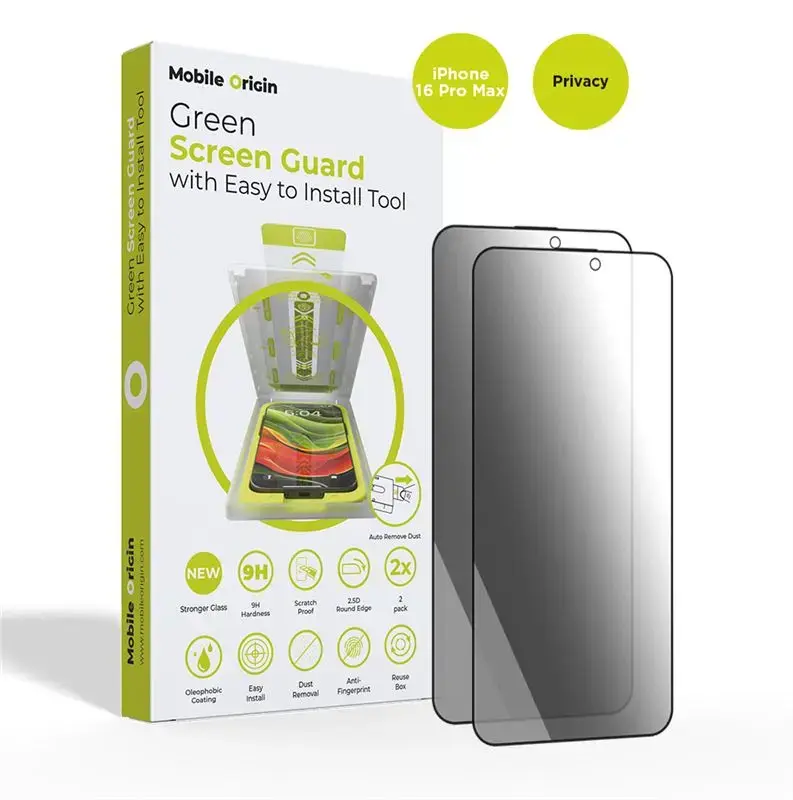 Mobile Origin Screen Guard Privacy with