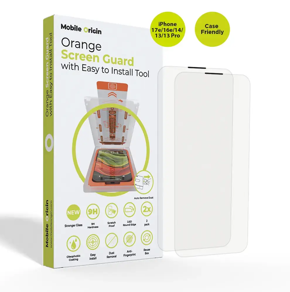 Mobile Origin Screen Guard iPhone 17e/16e/14/13/13