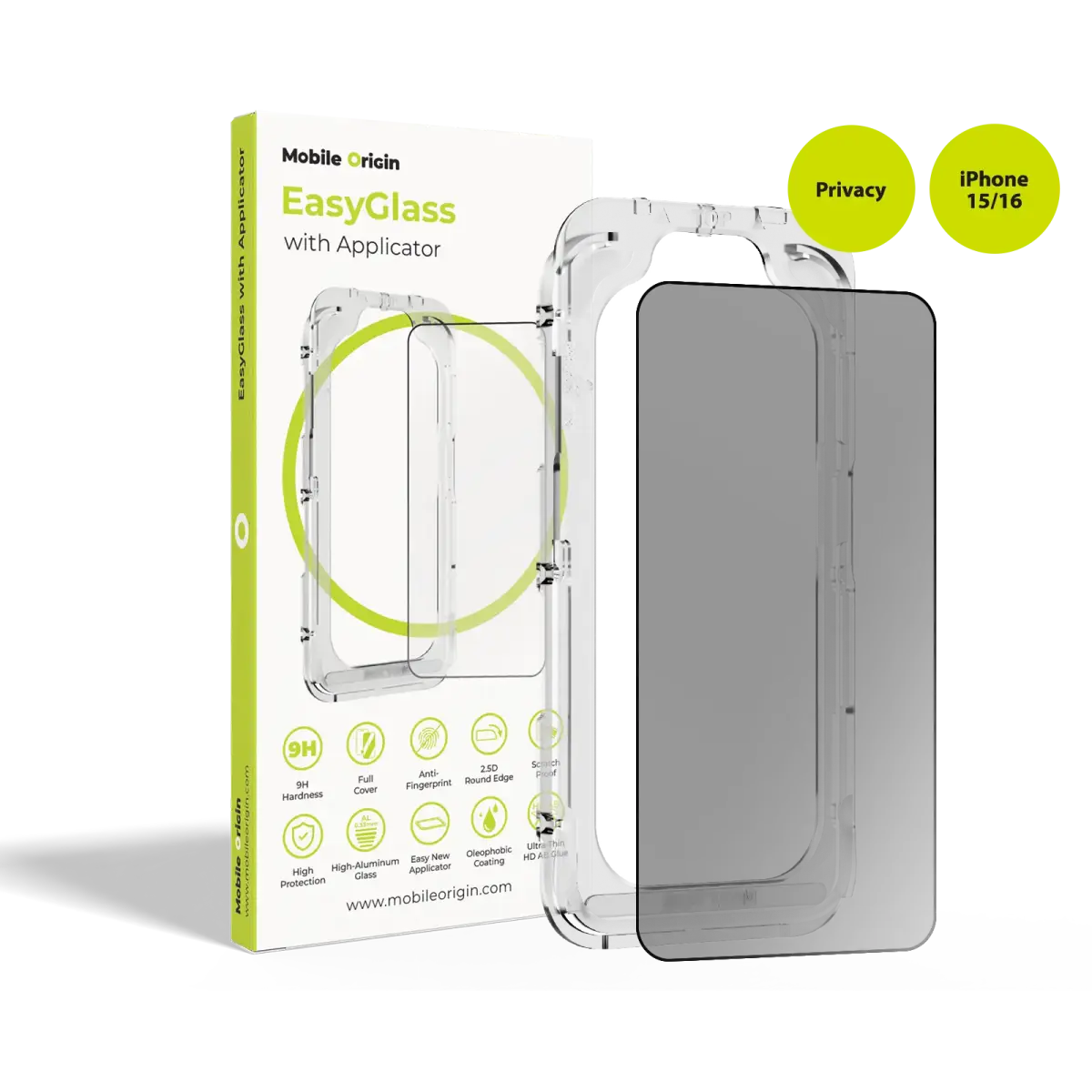 Mobile Origin EasyGlass Privacy with Applicator