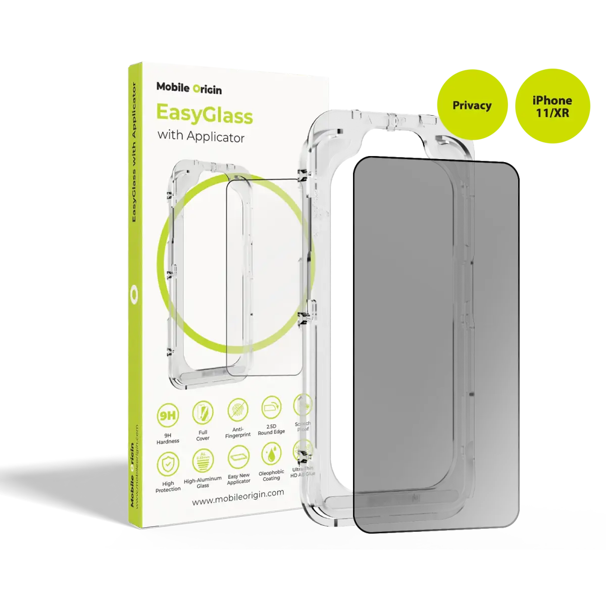 Mobile Origin EasyGlass Privacy with Applicator