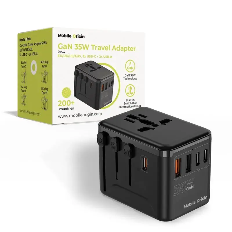 Mobile Origin GaN 35W Travel Adapter