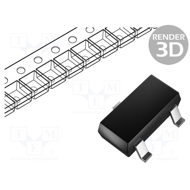 NEXPERIA Diode: Zener; 0.25W; 3