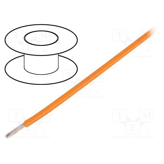 BELDEN Wire; stranded; Cu; 22AWG; TFE