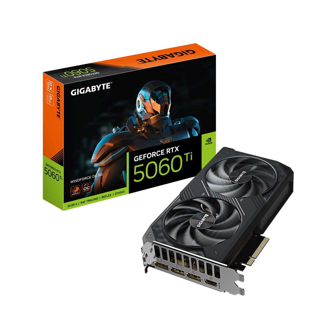 GIGABYTE GeForce RTX 5060 Ti WINDFORCE
