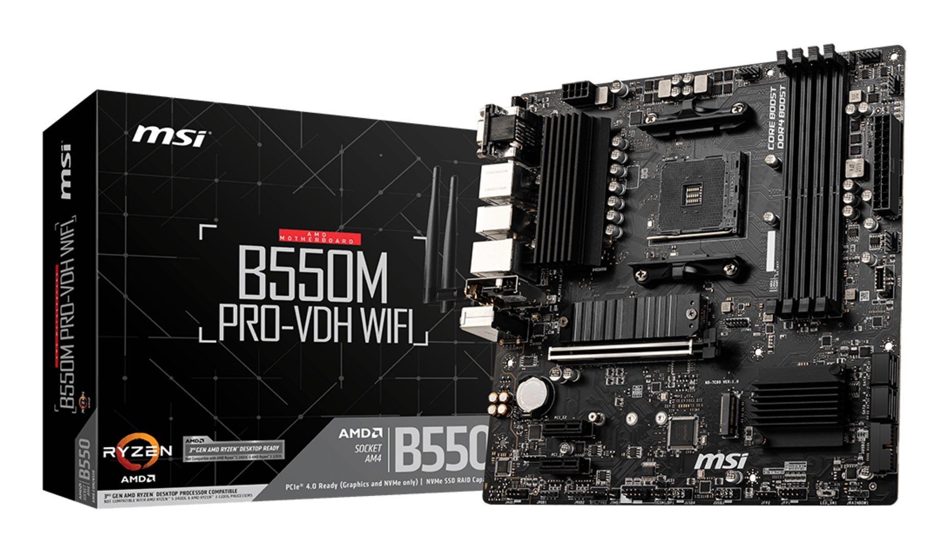 MSI | B550M PRO-VDH WIFI |