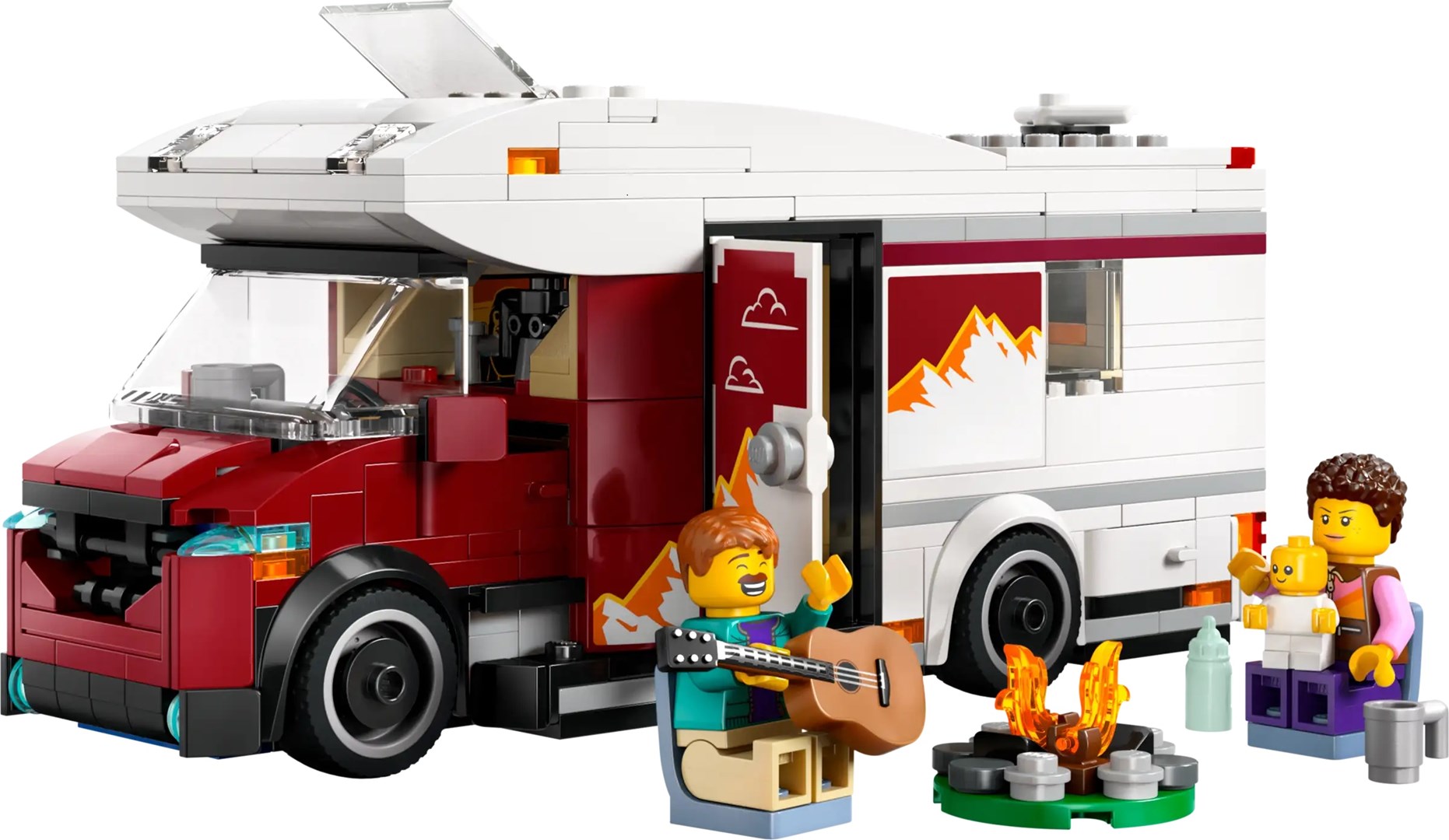 LEGO CITY 60454 Holiday camper full