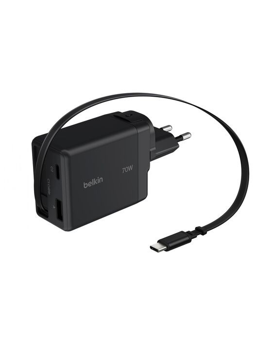 BELKIN 70W Charger with Retractable USB-C