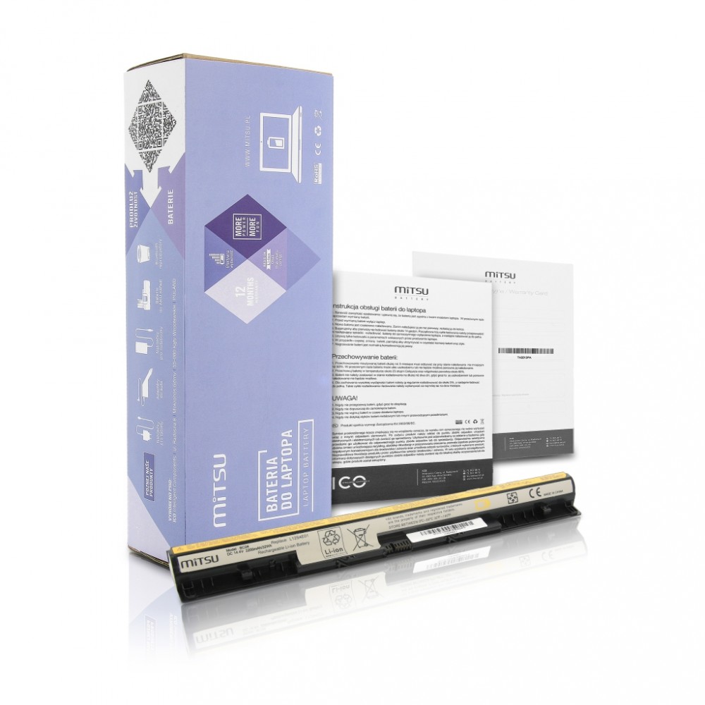 MITSU Battery for Lenovo IdeaPad G500s