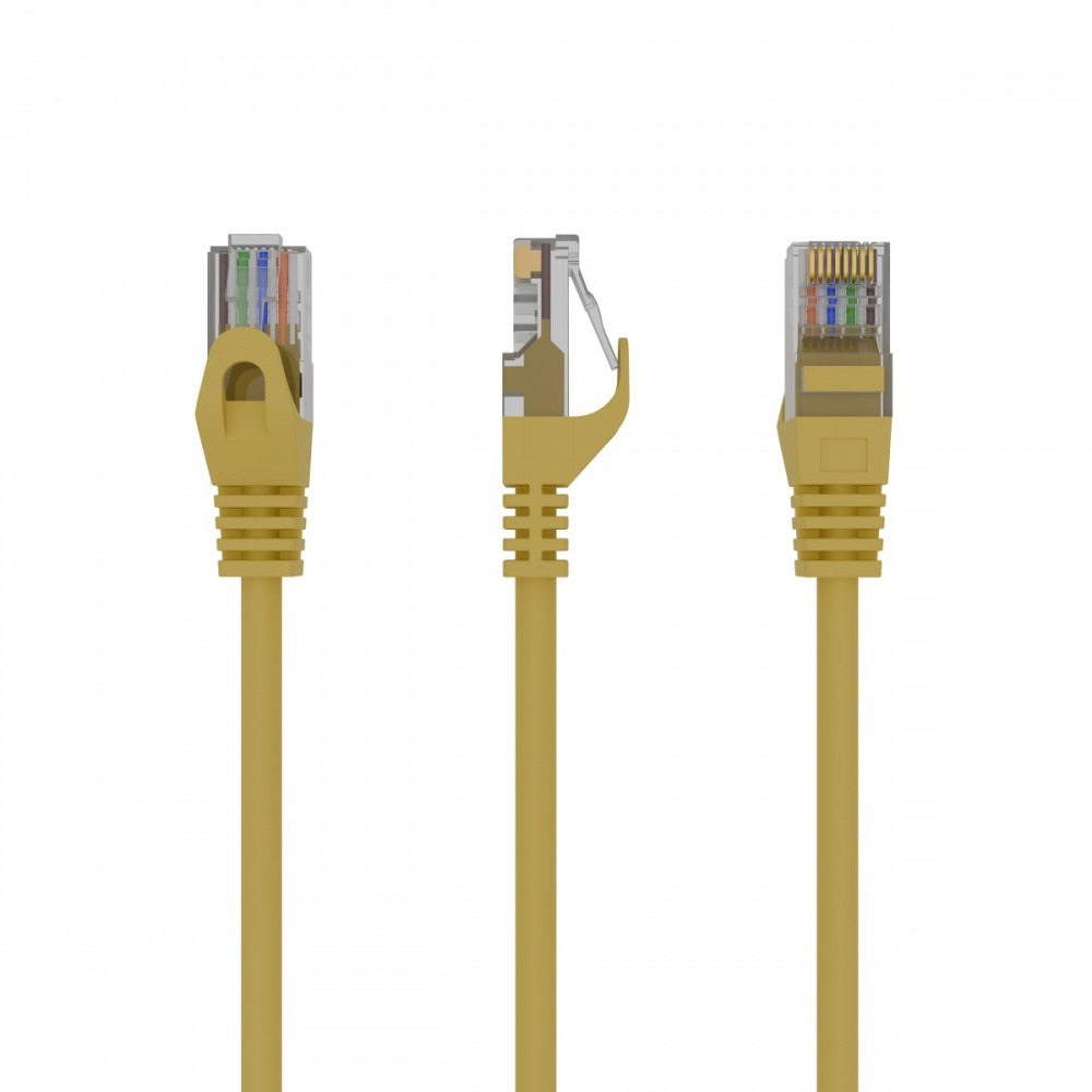 PATCH CABLE CAT6 UTP 0.25M/YELLOW