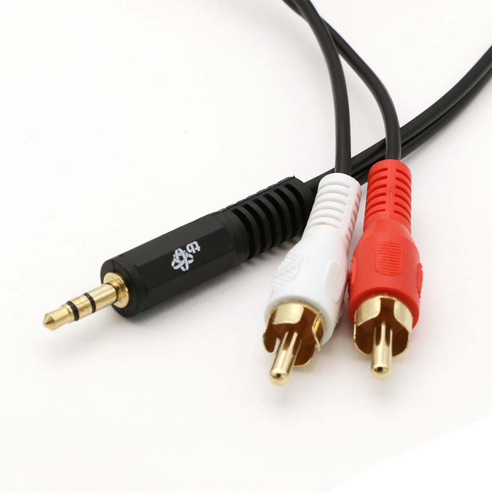 Cable 3,5mm MiniJack -2x RCA