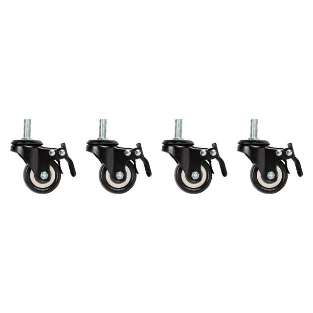 LANBERG Castors x4 for wall mounting