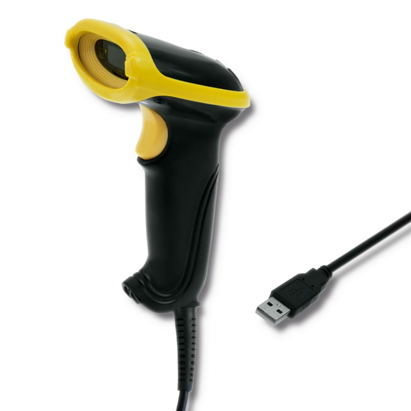 Qoltec barcode reader scanner | 1D