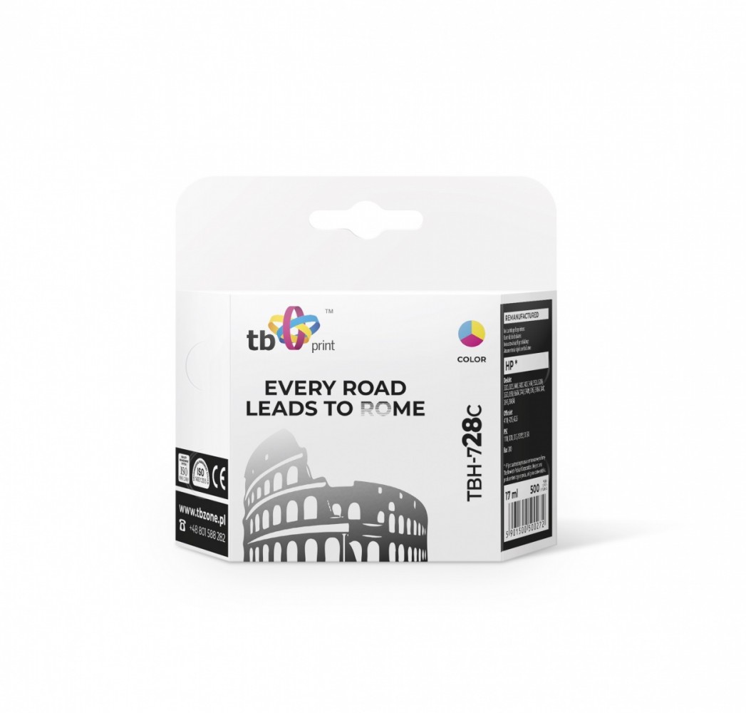 TB Print Ink TBH-728C (HP No