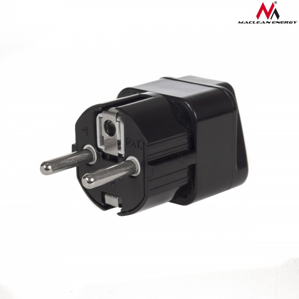 Adapter socket UK on EU plug