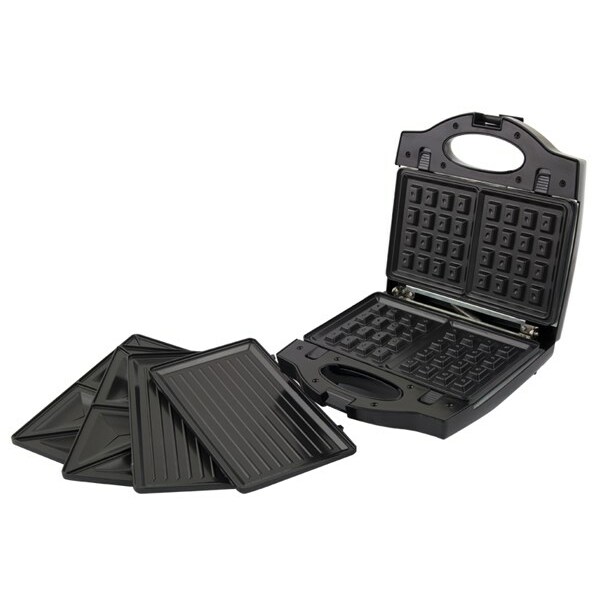 ESPERANZA Sandwich Maker 3in1 Portobella black