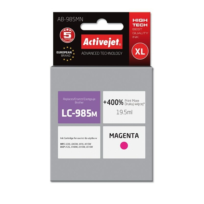 Activejet AB-985MN Ink (Replacement for Brother